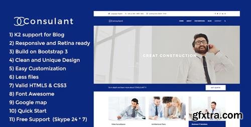 ThemeForest - Consulant v2.0 - Corporate & Business Joomla Template (Update: 8 September 18) - 17374463