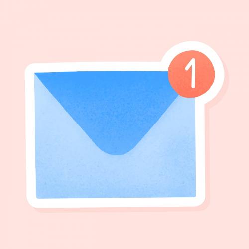 Social media inbox icon social ads template vector - 2026455