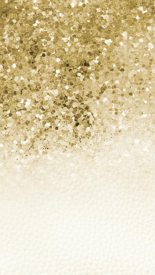 Festive gold glitter textured mobile wallpaper - 2280843