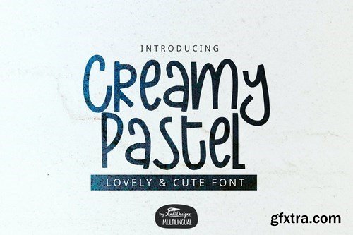 Creamy Pastel Font