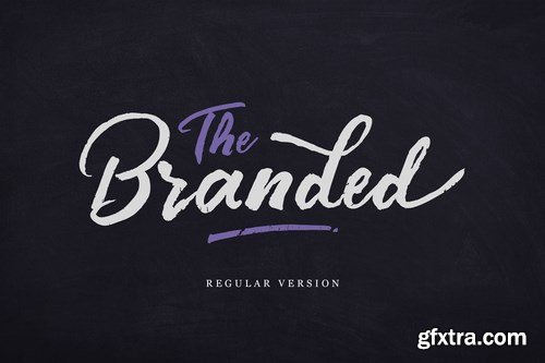 Branded Handbrush Font