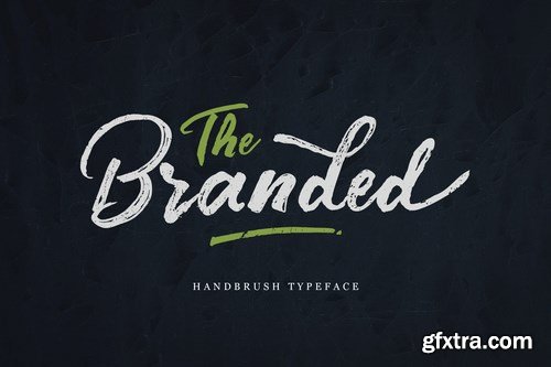 Branded Handbrush Font