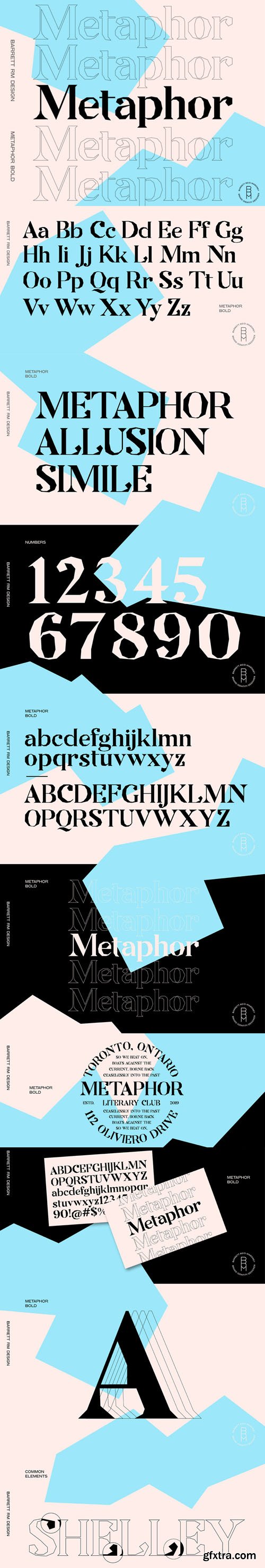 Metaphor Display Font