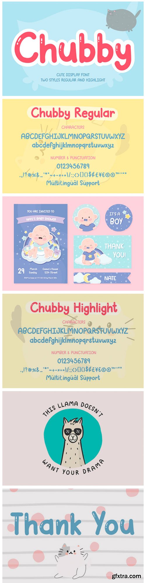 Chubby Font