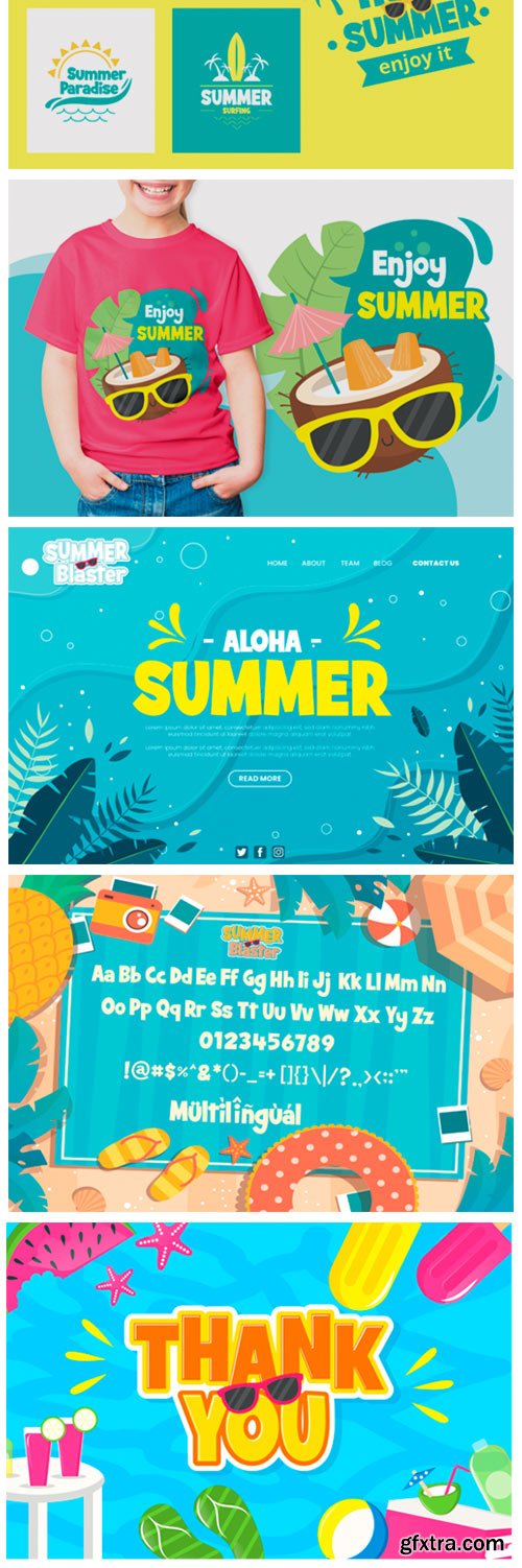 Summer Blaster Font