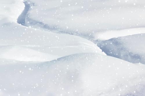 Closeup of snowy hills background vector - 1229754