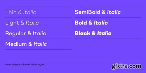 BR Omny Font Family