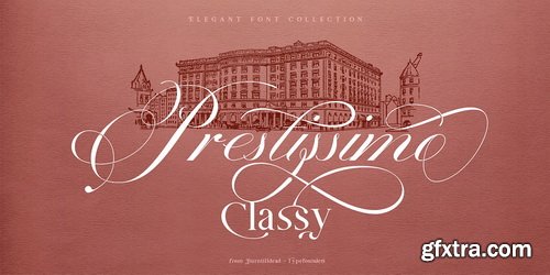 Prestissimo Classy Font Family