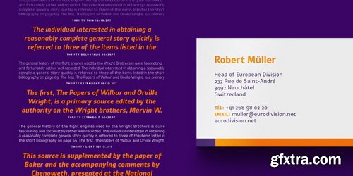 Thrifty Font Family