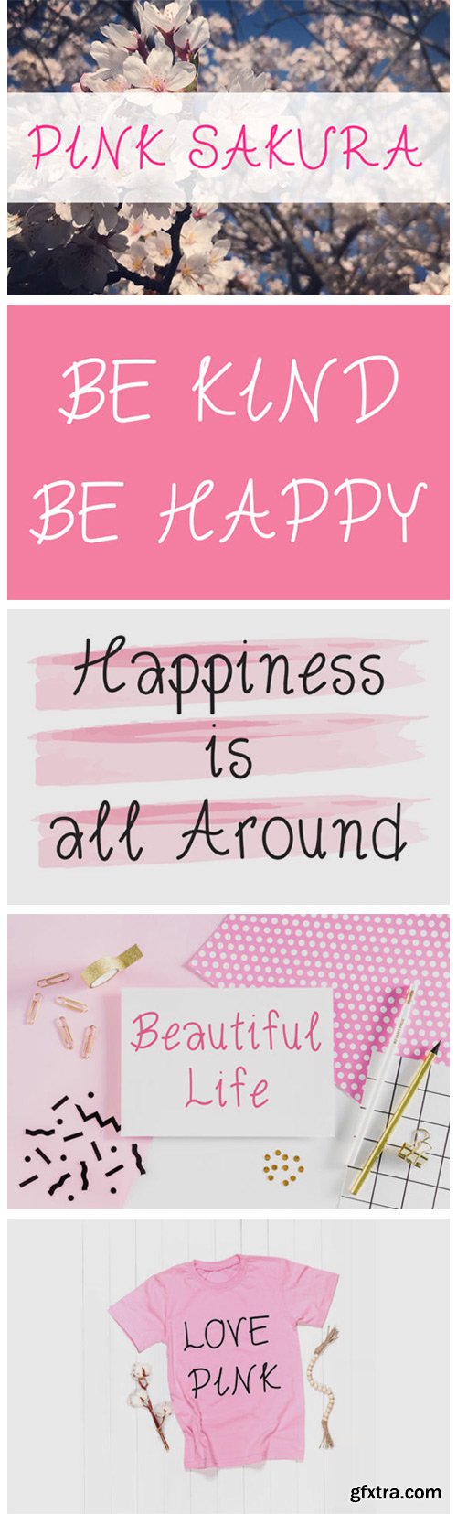 Pink Sakura Font