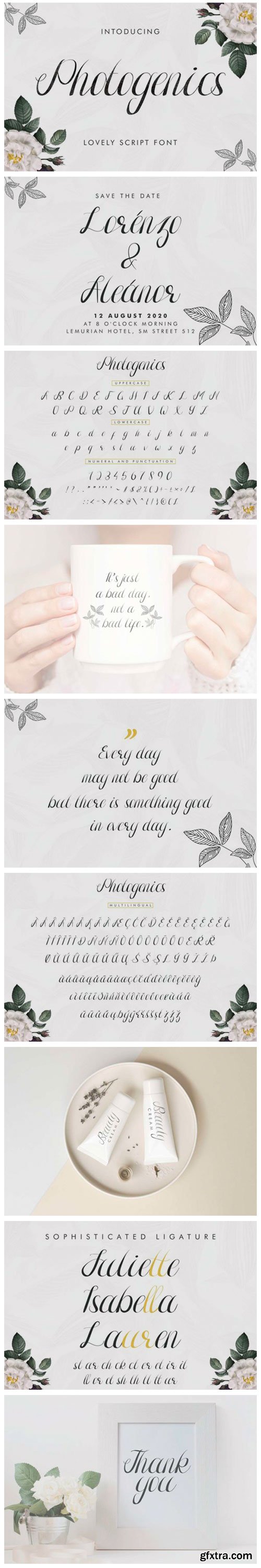 Photogenics Font