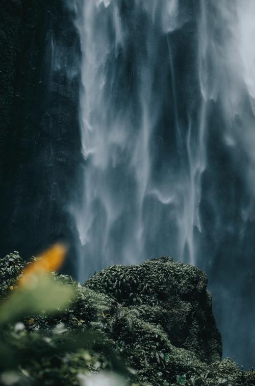 View of waterfall in Java, Indonesia - 935532