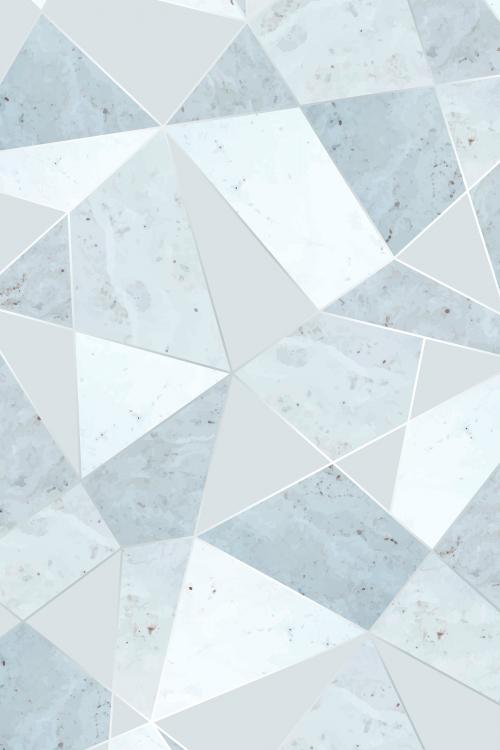 Gray triangle shaped tile vector - 1234144