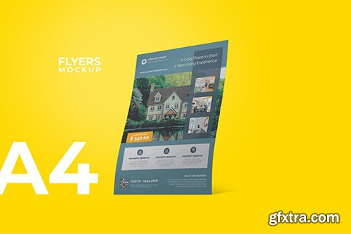 Flyer Mockup - Light File Size