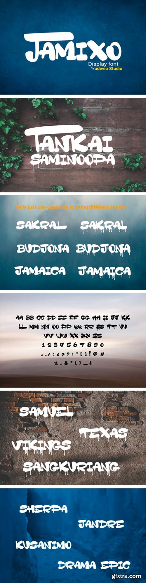 Jamixo Font