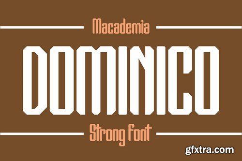 Dominico - Strong Font