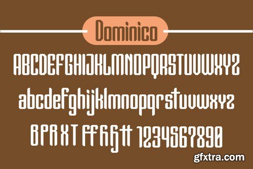 Dominico - Strong Font