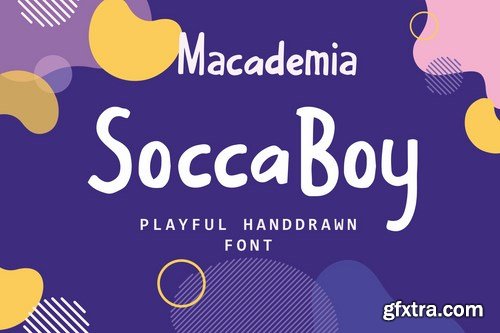 Soccaboy - Playful Handrawn Font