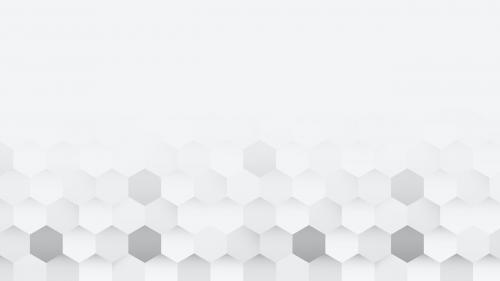 White and gray hexagon pattern background vector - 1229466