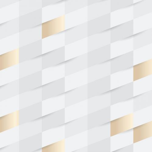 White and gold seamless weave pattern background vector - 1229519