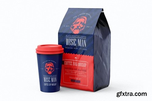 Coffee Packaging Mock-Up