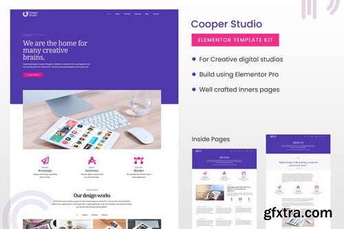 ThemeForest - Cooper Studio v1.0 - Elementor Template Kit - 26642693