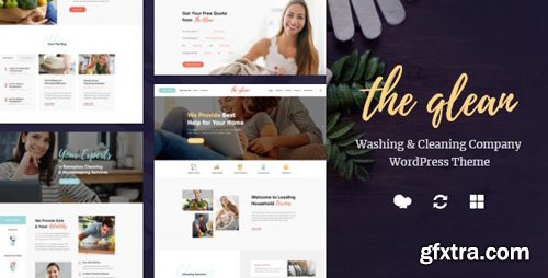 ThemeForest - The Qlean v1.2.0 - Housekeeping: Washing & Cleaning Company WordPress Theme - 20860544