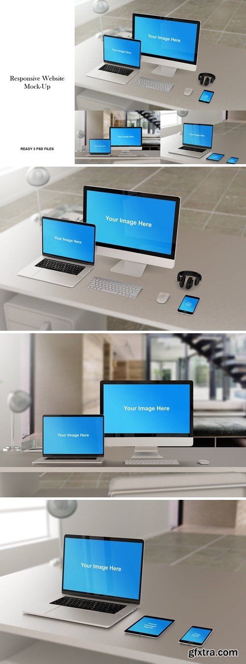 Responsive Website Mockup