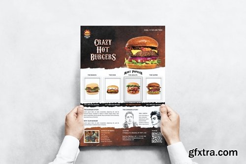 Burger Menu Flyer