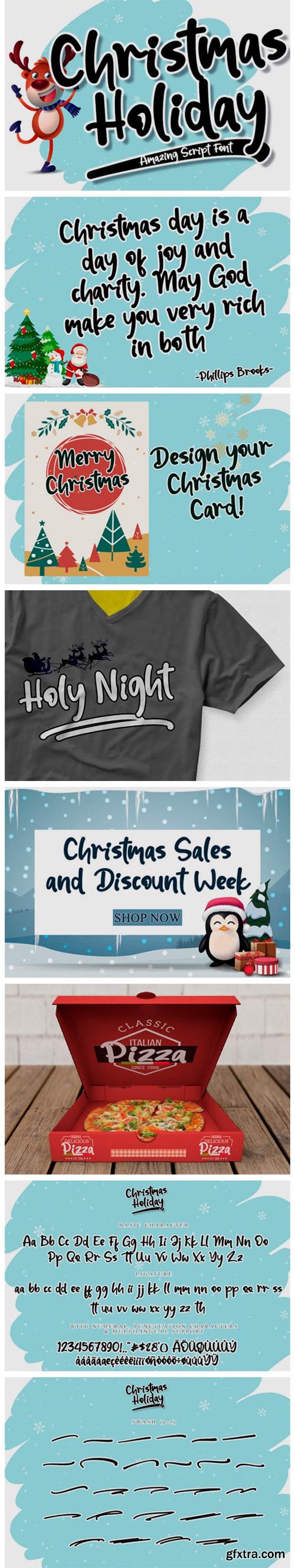 Christmas Holiday Font