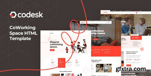 ThemeForest - Codesk v1.0 - Coworking Space HTML Template - 27010564