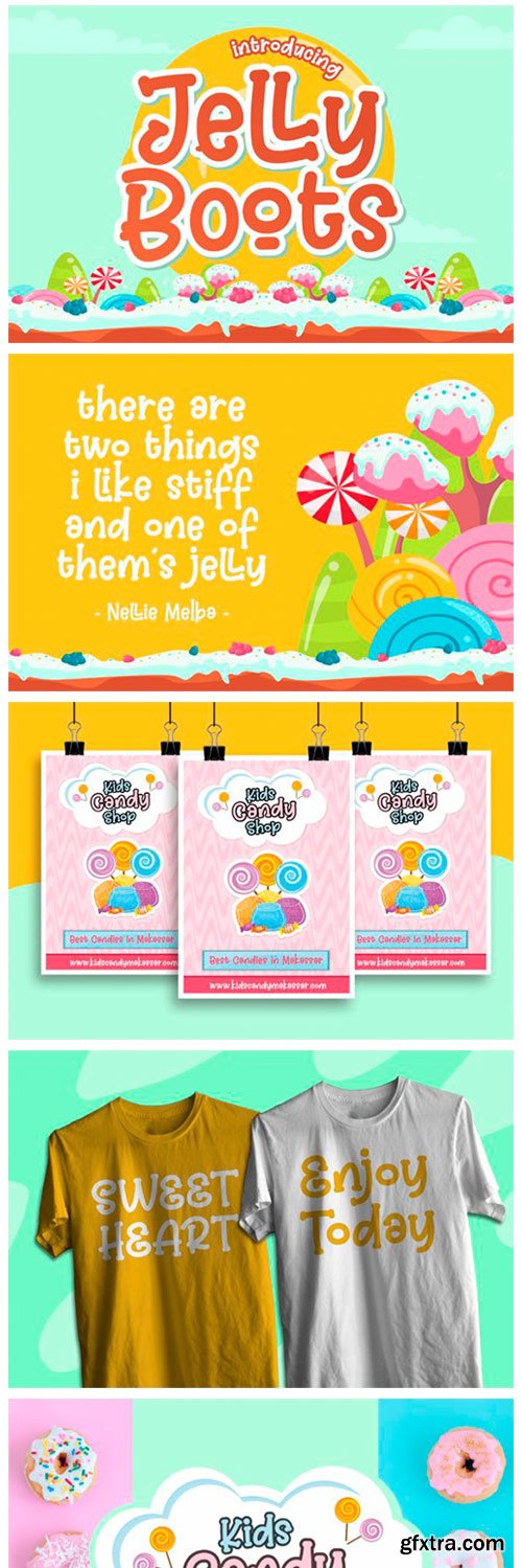 Jelly Boots Font