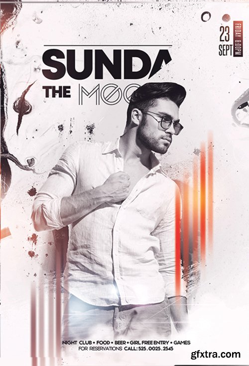 Sundays Vibe PSD Flyer Template