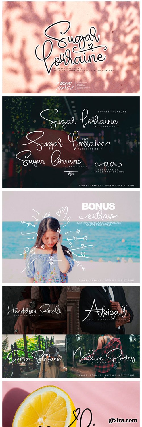 Sugar Lorraine Font