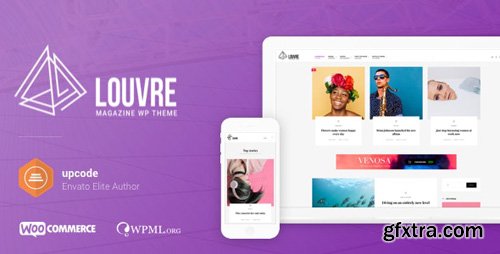 ThemeForest - Louvre v1.1.0 - Minimal Magazine and Blog WordPress Theme - 19842561 - NULLED