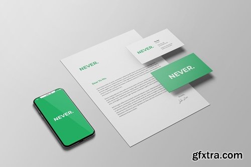 Stylish Stationery Mockup