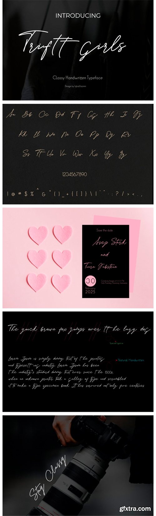 Triftt Girls Font