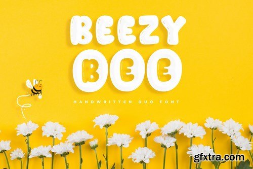 Beezy Bee - Handwritten Duo Font