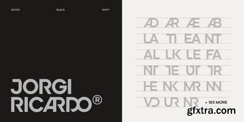 ARDELA EDGE Font Family