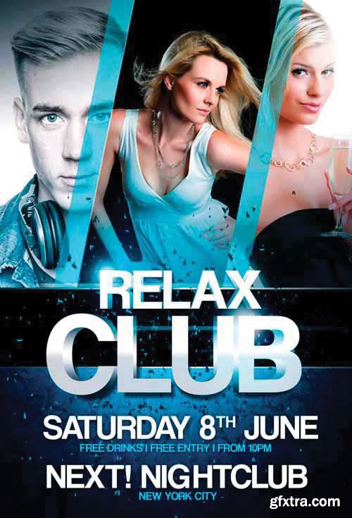 Relax Club - Premium flyer psd template