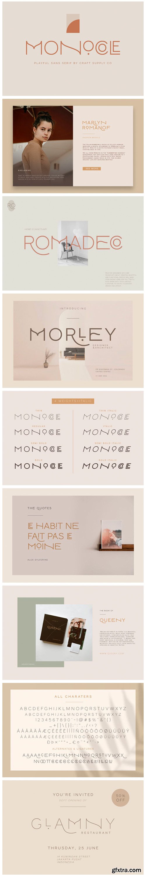 Monocole Font