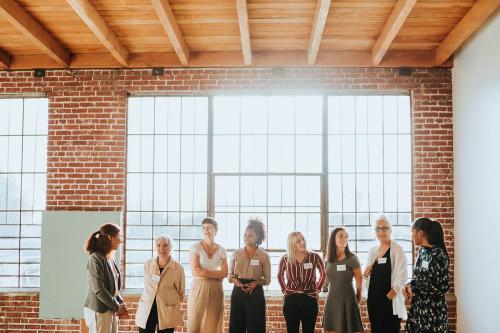 Businesswoman in a business conference - 1217927