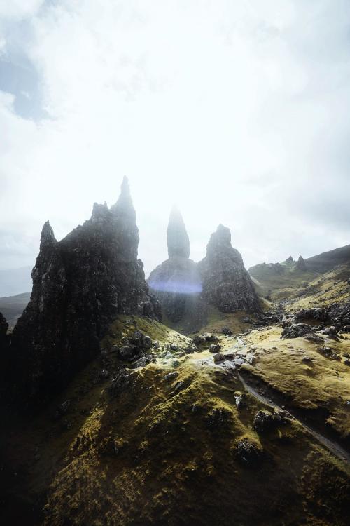 The Storr, the rocky hill in Scotland - 1230488