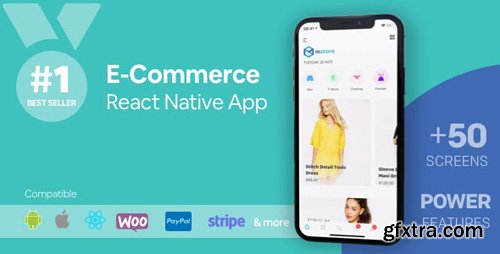 CodeCanyon - MStore Pro v4.0.0 - Complete React Native template for e-commerce - 17010642