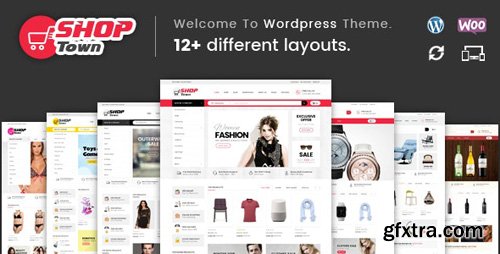 ThemeForest - Shop Town v1.0 - Multipurpose WooCommerce Theme (Update: 25 June 19) - 18371486