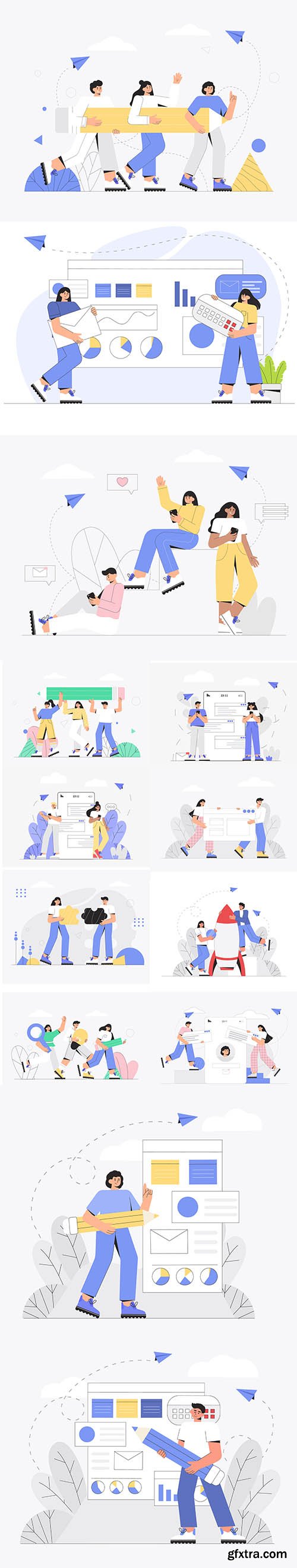 Business People Concept Illustration