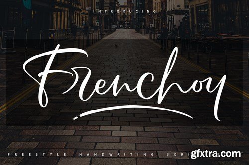 Frenchoy Handwriting Script Font