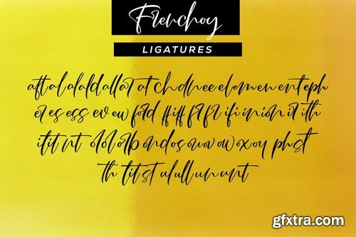 Frenchoy Handwriting Script Font