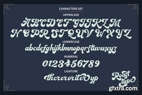 Roastypes Handlettering Script Font