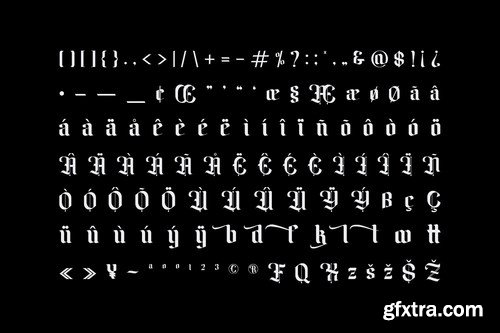 Amika Blackletter Font